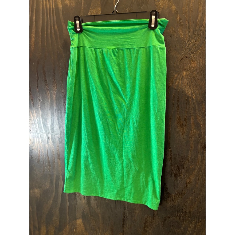 Velvet by Graham & Spencer Sintia01 Green Jersey Knit Pencil Skirt NWT